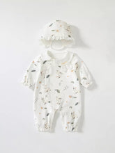 2 Pc Baby Girl Bunny Bodysuit w/ Bonnet
