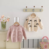 Baby Girl Bow Cardigan Sweater