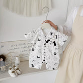 Baby Boy Doggy Print Romper