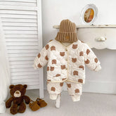 Baby Winter Padded Bear Jacket and Pants