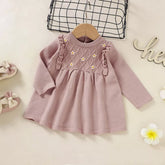 Baby Girls Daisy Knit Sweater Dress
