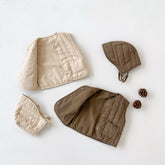 2 Pc Baby Padded Vest with Hat