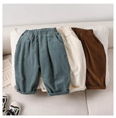 Baby Boys Corduroy Elastic Pants