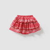 Baby Girl Cherry Gingham Skirt