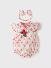 2 Pc Baby Girl Tulip Qipao Style Bodysuit