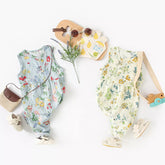 Baby Girl Sleeveless Floral Romper Jumpsuit