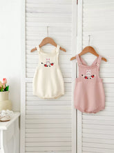 Baby Girl Bunny & Berries Knit Bodysuit