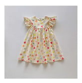 Girls Rainbow Hearts Swing Dress