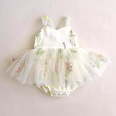 Baby Girl Wild Flower Mesh Dress
