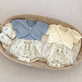 2 Pc Baby Girls Summer Cami Dress with Bolero