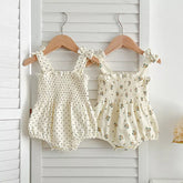 Baby Girl Smocked Cami Bodysuit