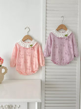 Baby Girl Cherry Knitted Bodysuit