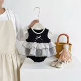 Baby Girl Polka Dot Bodysuit Dress