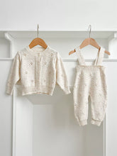 2 Pc Baby Girl Knit Sun Pointelle Set