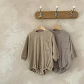 Baby Ultra Soft Pocket Sweater Bodysuit