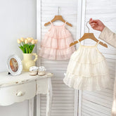 Baby Girl Tiered Striped Cami Dress