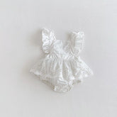 Baby Girl Mini Daisy Sheer Skirt Ruffle Bodysuit