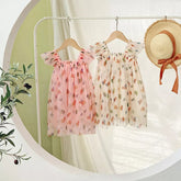 Girls Heart Tulle Dress