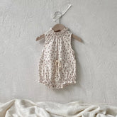 Baby Girl Ruffle Funnel Neck Bodysuit
