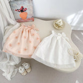 Baby Girl Rosette Halter Bow Dress