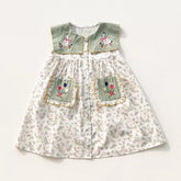 Girls Vintage Mother Goose Dress