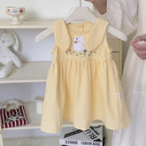 Baby Girl Rabbit Patch Summer Dress