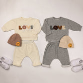 Baby Love Letter Sweat Suit