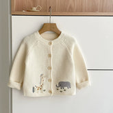 Baby Safari Animal Cardigan Sweater