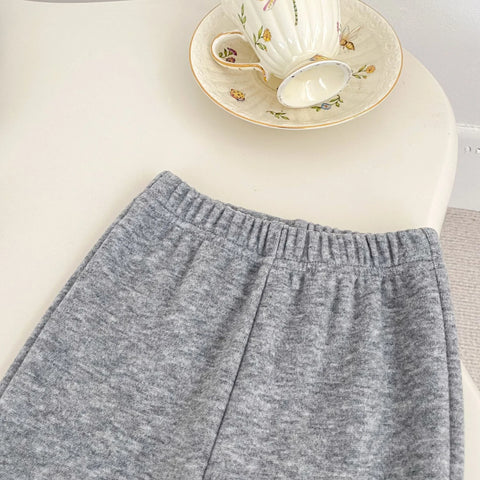2 Pc Baby Girl Lace-Trim Fleece Zip Hoodie & Pants Set