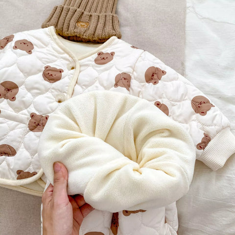 Baby Winter Padded Bear Jacket and Pants