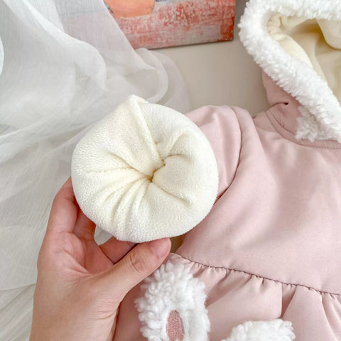 Girl Fleece Lined Bunny Coat