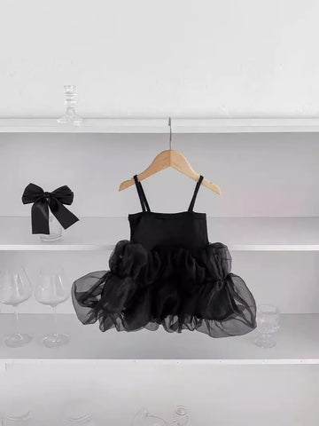 Girls Bubble Hem Cami Dress