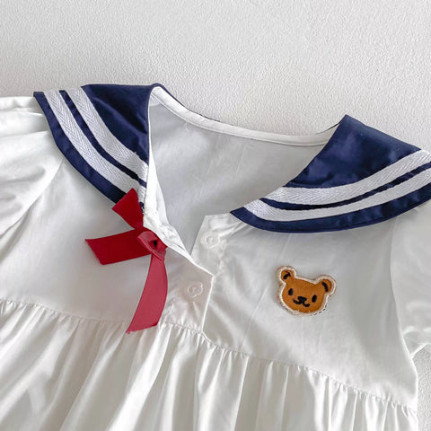 Baby Girl Sailor Theme Bodysuit