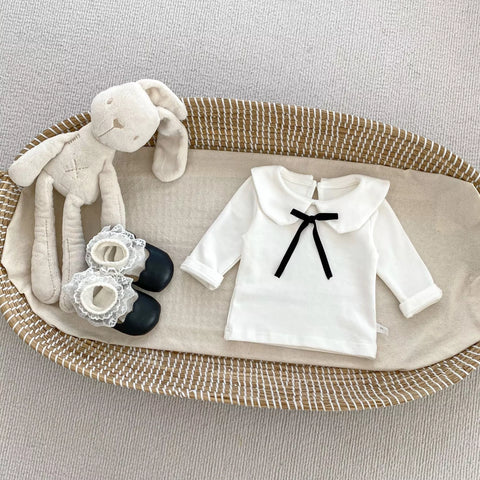 2 Pc Baby Girl Collar Shirt w/ Bloomer Skirt