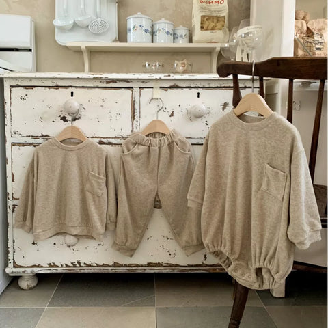 2 Pc Soft Pullover Shirt with Pants Lounge Set
