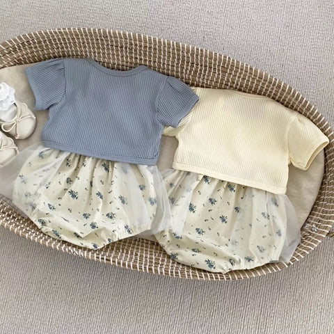 2 Pc Baby Girls Summer Cami Dress with Bolero