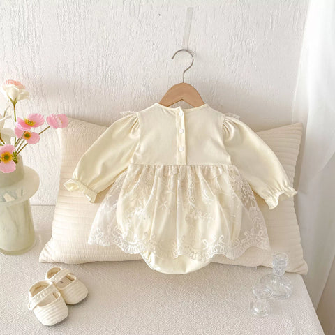 Baby Girl Romantic Tulle Ruffle Detail Dress