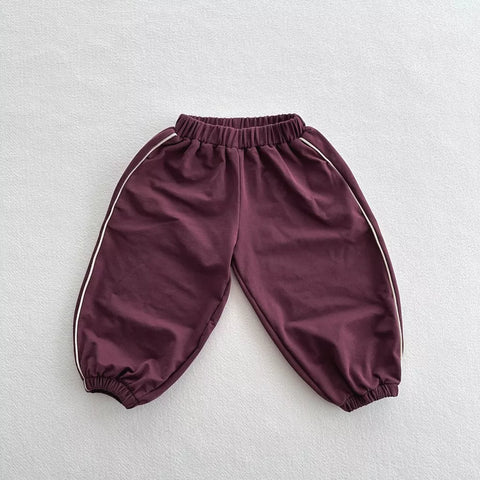 Boys Trendy Contrast Stripe Sport Pants
