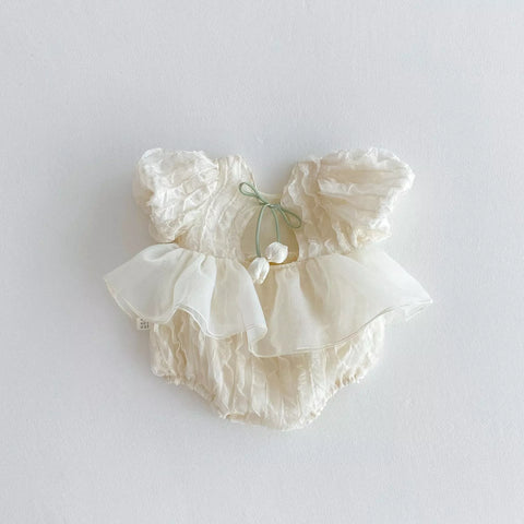 Baby Girl Bubble Skirt Bodysuit