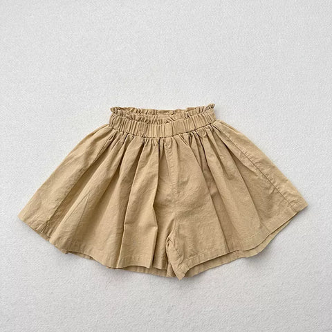Baby Girl Wide Leg Skirt Skort