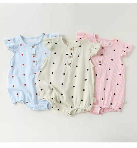 Baby Girl Polka Dot Bodysuit