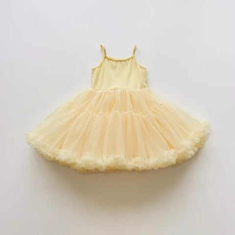 Girls Pouffy Tutu Cami Dress