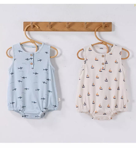 Baby Boy Knit Tank Top Bodysuit