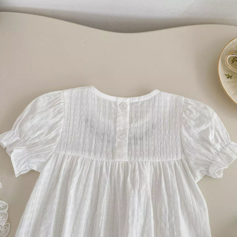 2 Baby Girl Ruffle Bunny Bodysuit and Ears Set