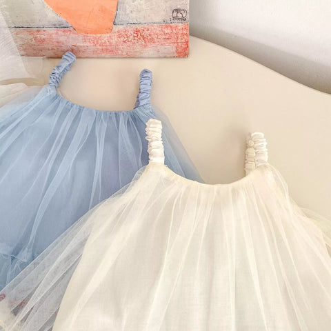 Girls Pouffy Tutu Ruffle Dress