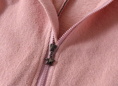 Baby Hooded Dinosaur Zip up Romper