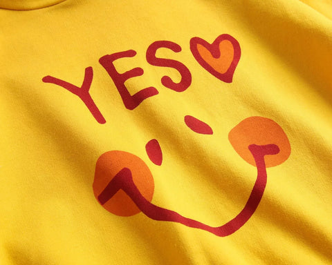 Baby Girl Smile Print Hoodie Bodysuit
