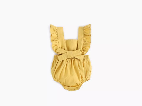 Baby Girl Cotton Ruffle Bodysuit