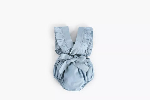 Baby Girl Cotton Ruffle Bodysuit