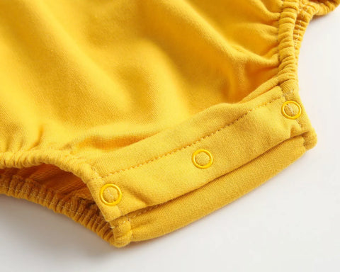 Baby Girl Smile Print Hoodie Bodysuit